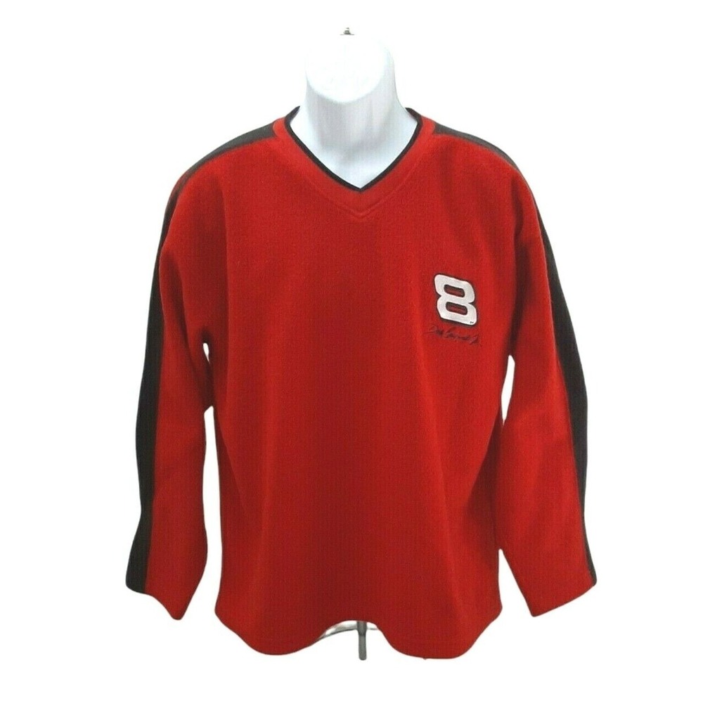 Dale Earnhardt 8 pullover fleece sweatshirt Size L Competitors View - Picture 2 of 5